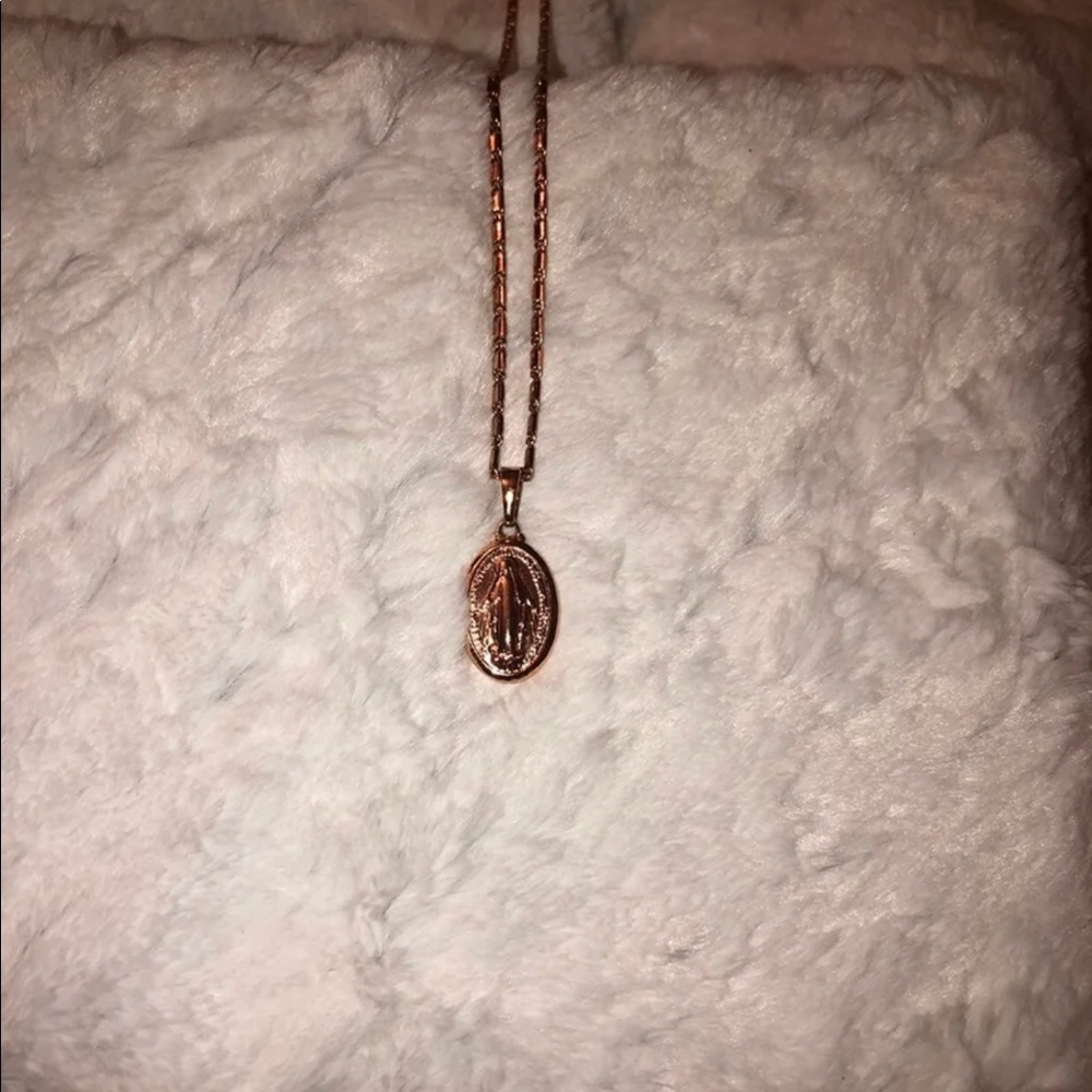 Rose Gold Charm Necklace